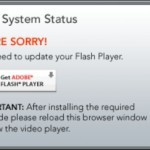 Warnmeldung - Flashplayer Update